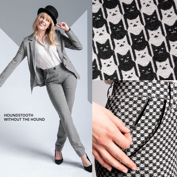 betabrand pants catstooth
